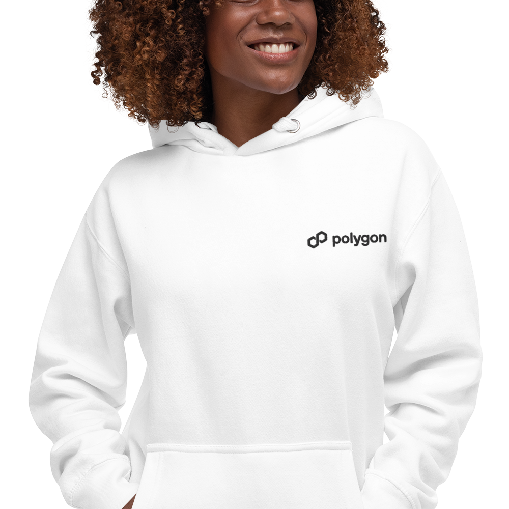 Polygon Embroidered Hoodie